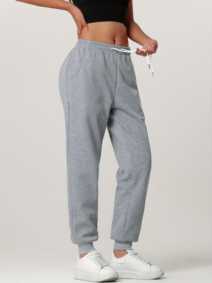 Women's Fleece Lined Cuffed Joggers - Image 24