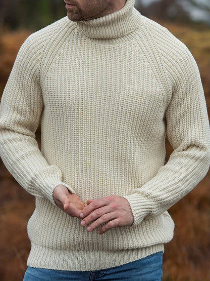 Norvex – Suéter de cuello alto para hombre
