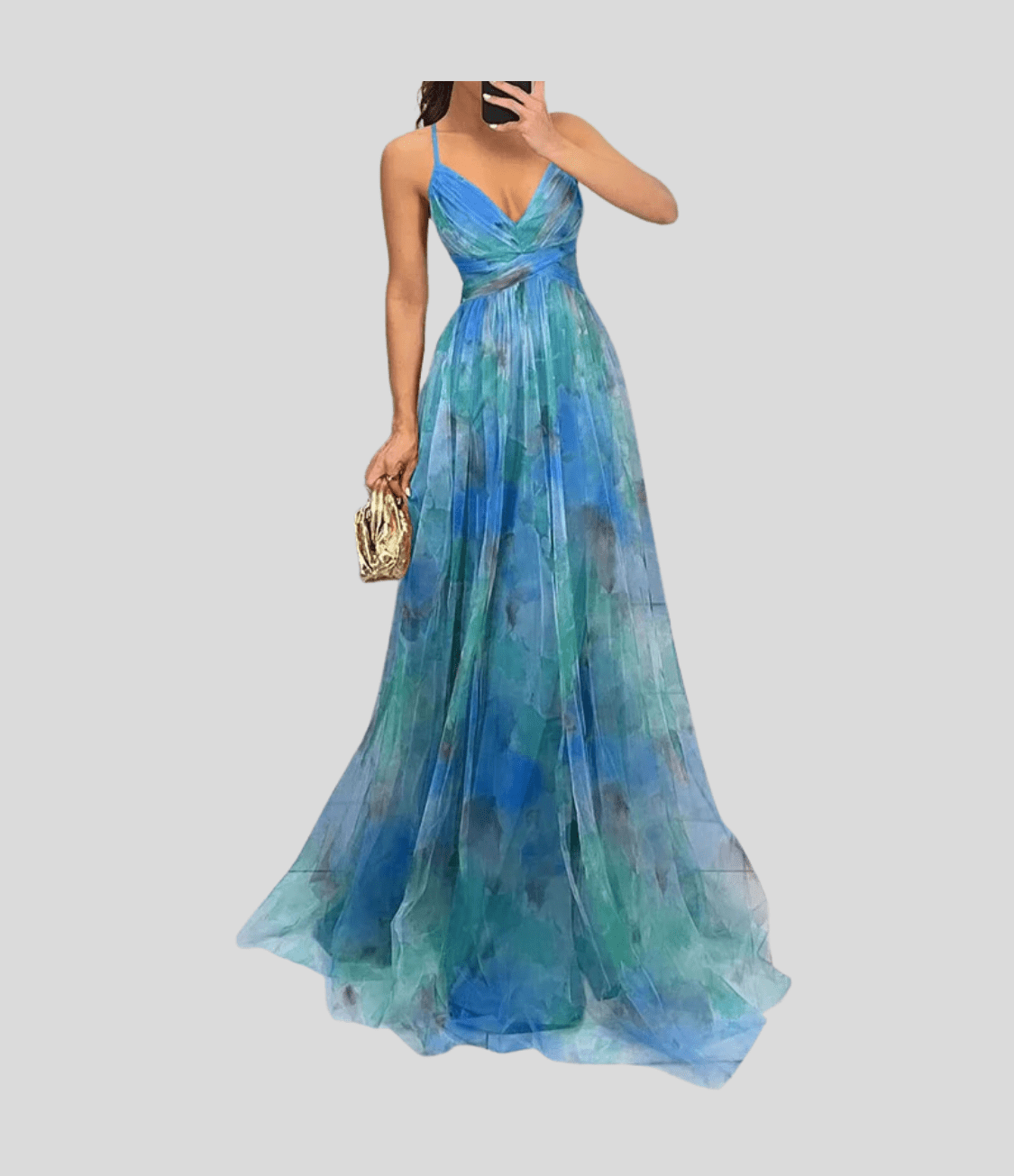 Carola - Charming Floral Maxi Dress - Image 9