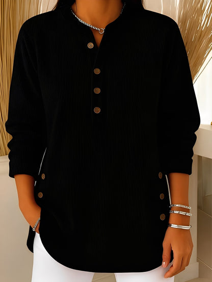 Jocelique – Women’s Button Detail Knit Jumper