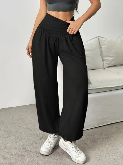Women High Waisted Wide Leg Pants - Image 11