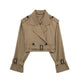 Irelia – Cropped Trenchcoat Jacket