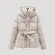Velra – Belted Short Puffer Jacket