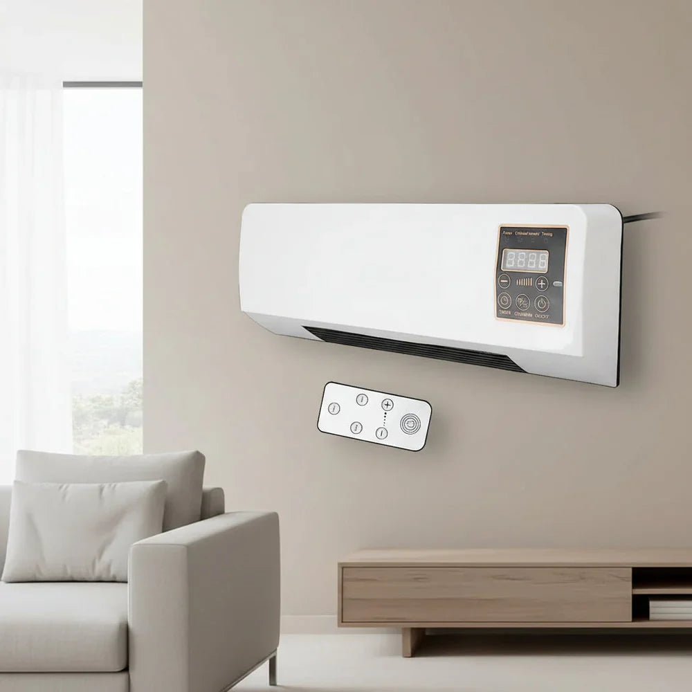 Wall Mounted 4-in-1 Air Conditioner Quiet AC Heater Combo - Image 2
