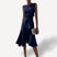 Agurelle – Rochie midi drapată asimetric cu volane