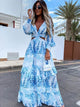 Allivara - Rochie lungă elegantă