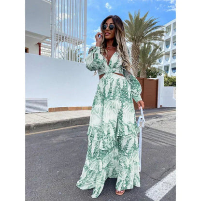 Allivara - Rochie lungă elegantă