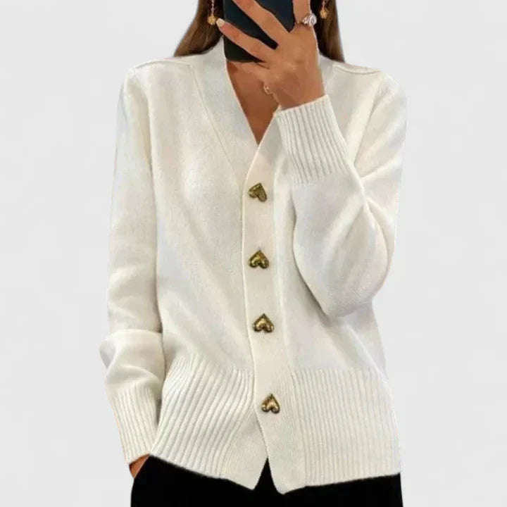 Fiorenza – Cardigan tricoté élégant pour femme