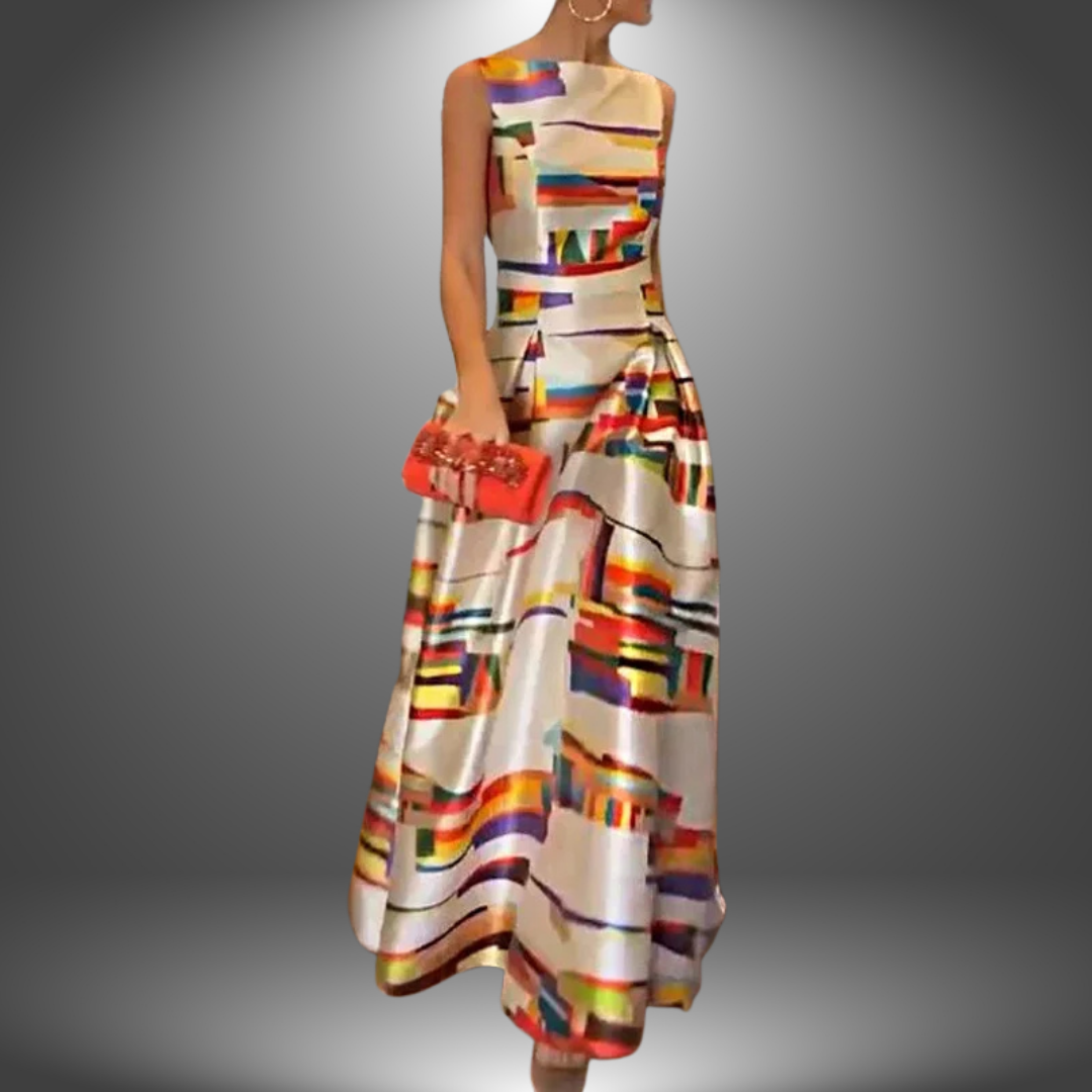 Celmira - Printed Maxi Dress