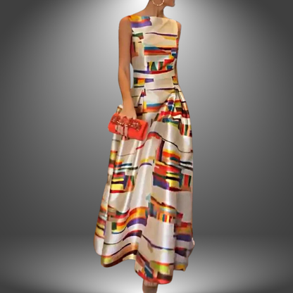 Celmira - Printed Maxi Dress
