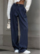 Dianor – Women’s Striped Pleated Trousers