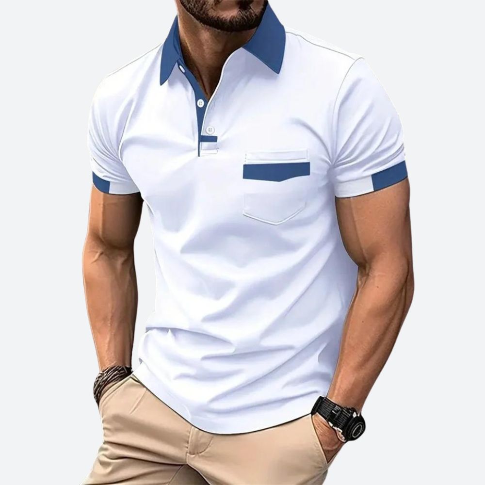 Men's Short Sleeve Polo Shirt Classic Fit - Image 6