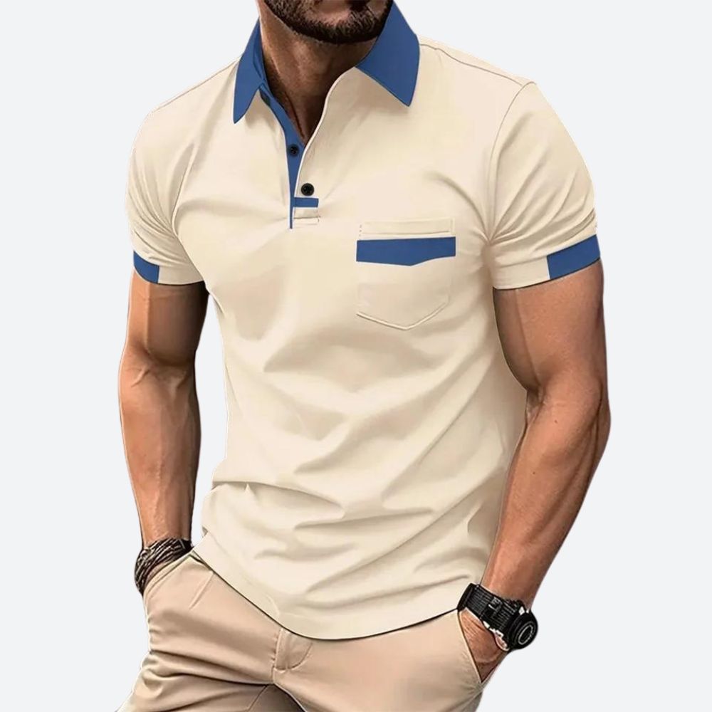 Men's Short Sleeve Polo Shirt Classic Fit - Image 4