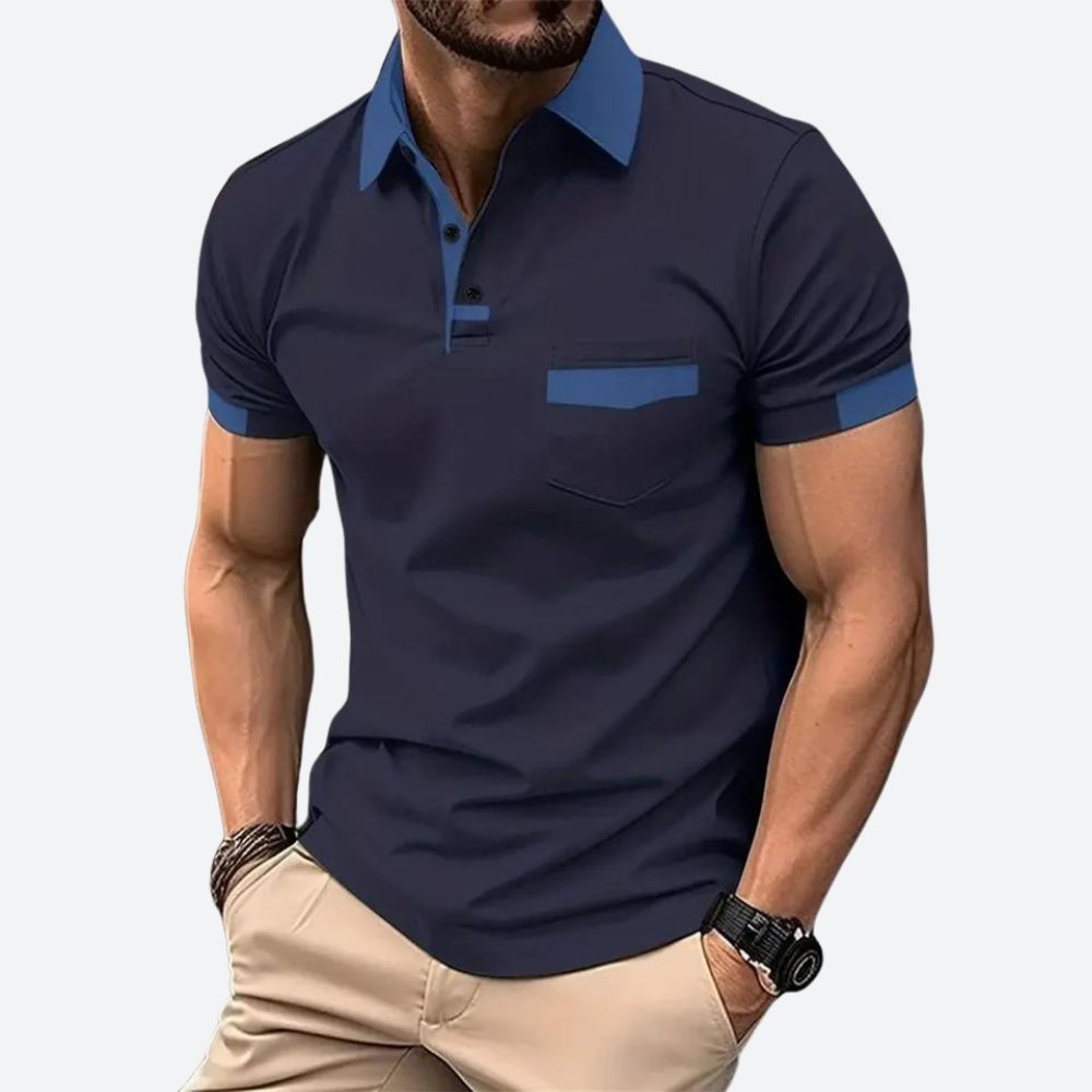 Men's Short Sleeve Polo Shirt Classic Fit - Image 3