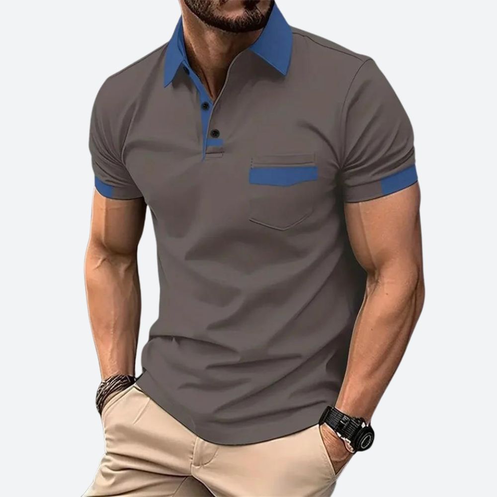 Men's Short Sleeve Polo Shirt Classic Fit - Image 2