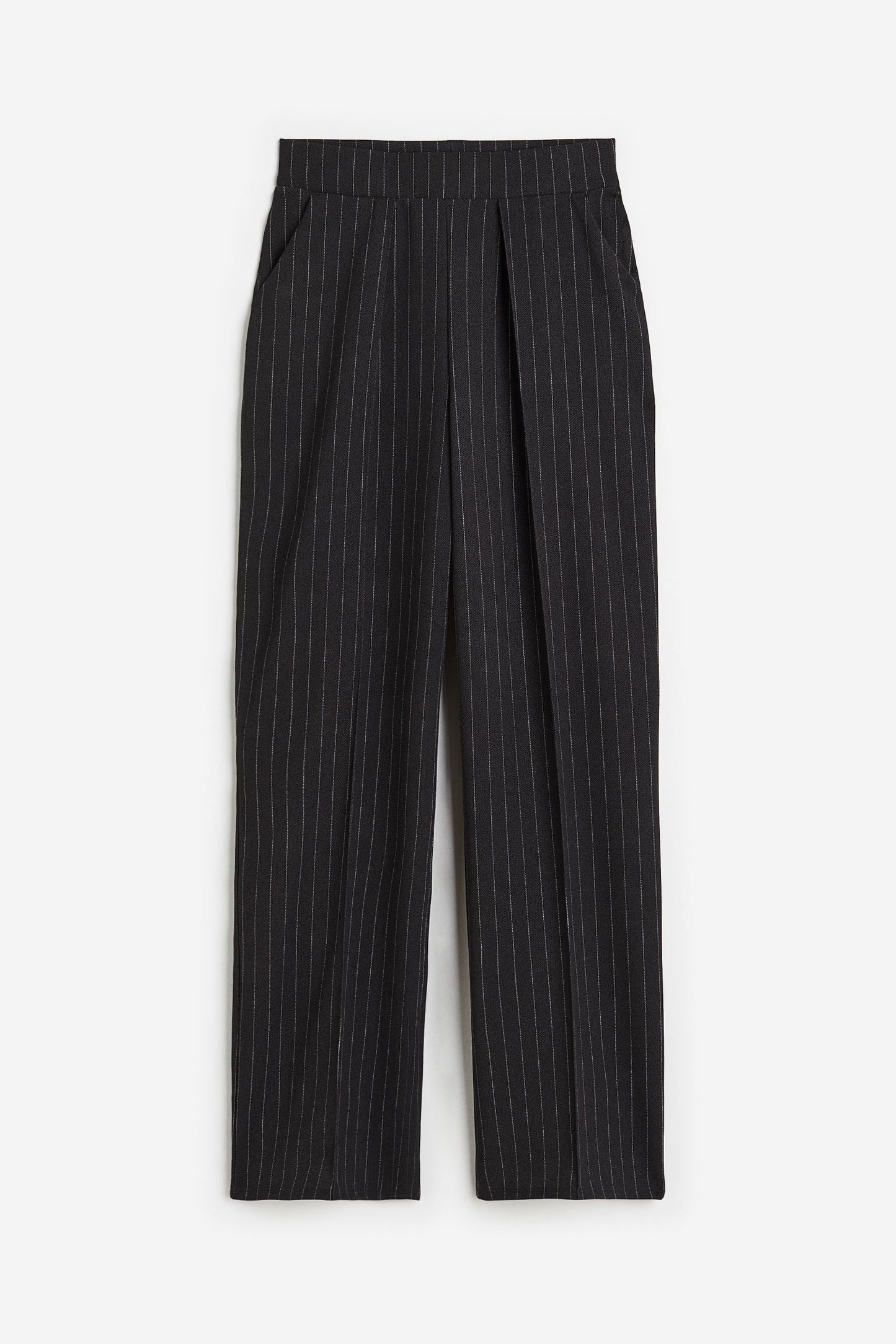 Elvarinn - Pantaloni Donna a Gamba Larga con Pieghe