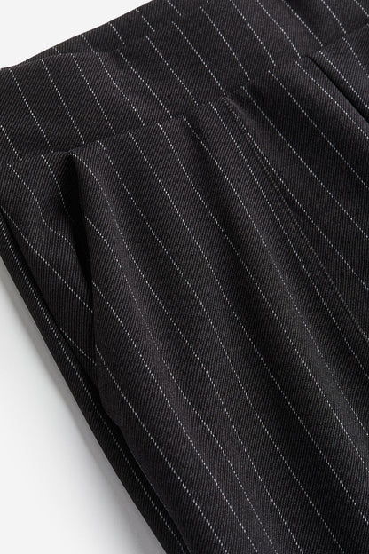 Elvarinn - Pantaloni Donna a Gamba Larga con Pieghe
