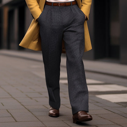 Tailored Straight-Leg Trousers
