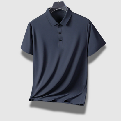 Men's Silk Polo Shirt Lightweight Premium - Image 5