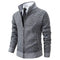Pull-over en maille tressée pour homme
