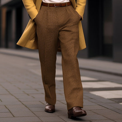 Tailored Straight-Leg Trousers