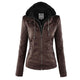 Orvella – Faux Leather Statement Jacket