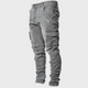 Kaelric - Mens Slim Fit Cargo Jeans
