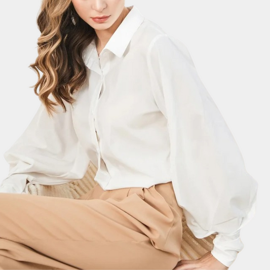 Emmeline - Womens Puff Sleeve Blouse