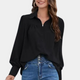 Ellen - Womens Blouse With Balloon Sleeves