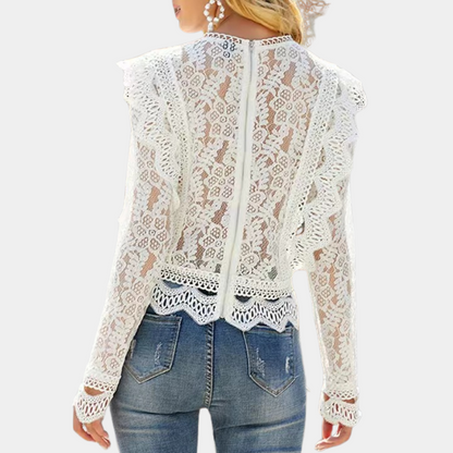 Giselle - Womens Lace Blouse