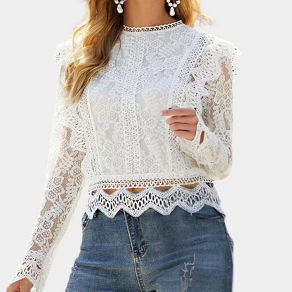 Giselle - Womens Lace Blouse