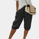 Women Linen Blend Pull-On Shorts Elastic Waist - Image 4