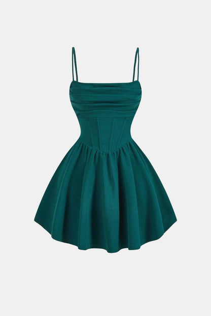 Calyra – Ruched Cami Mini Dress - Image 11