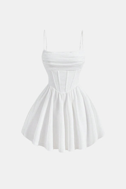 Calyra – Ruched Cami Mini Dress - Image 13