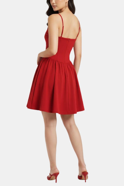 Calyra – Ruched Cami Mini Dress - Image 3