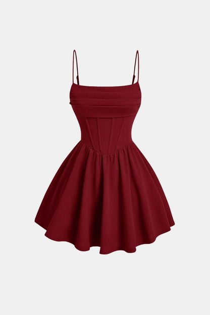 Calyra – Ruched Cami Mini Dress - Image 6