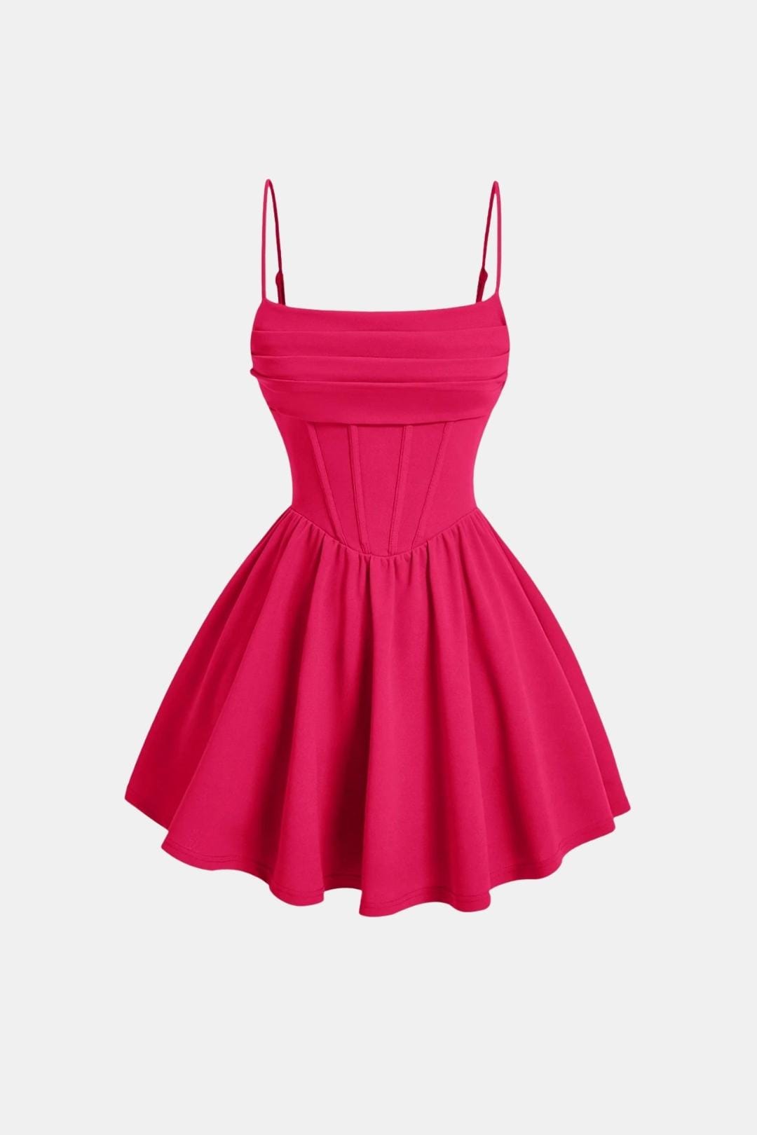 Calyra – Ruched Cami Mini Dress - Image 7