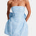 Celavie – Floral Jacquard Lace-Up Mini Dress - Image 4