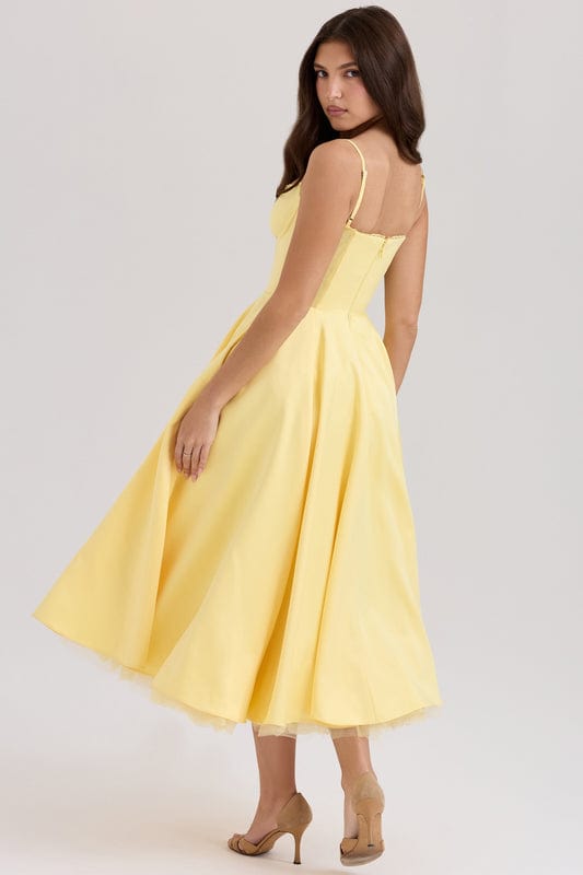 Celestina – Corset-Style Sleeveless Midi Dress - Image 11