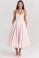 Celestina – Corset-Style Sleeveless Midi Dress - Image 7