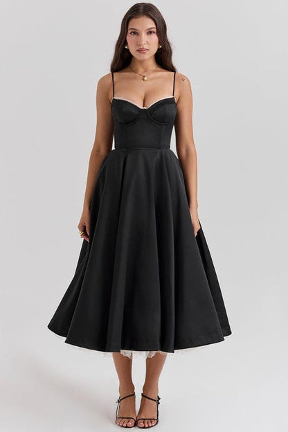 Celestina – Corset-Style Sleeveless Midi Dress - Image 16