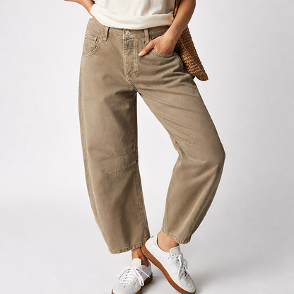 Virellia - Wide Leg Balloon Trousers Women