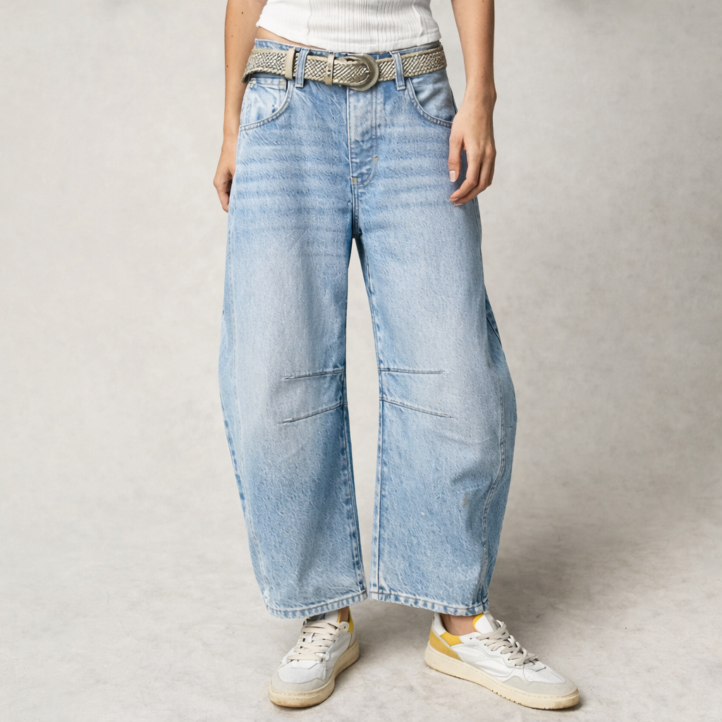 Virellia - Wide Leg Balloon Trousers Women