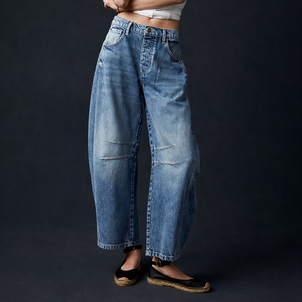 Virellia - Wide Leg Balloon Trousers Women
