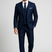 Men's Wool 3-Piece Slim Fit Formal Suit - Image 2