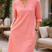 Margelle - Women V Neck Mini Dress