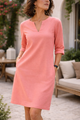Margelle - Women V Neck Mini Dress