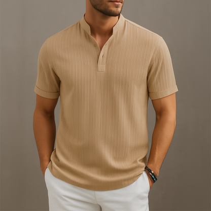 Aviora - Blouse en lin à col en V