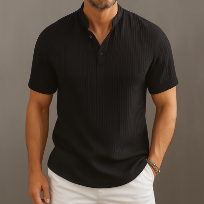 Aviora - Blouse en lin à col en V