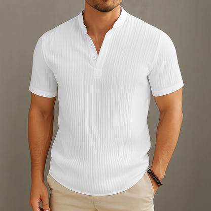 Aviora - Blouse en lin à col en V